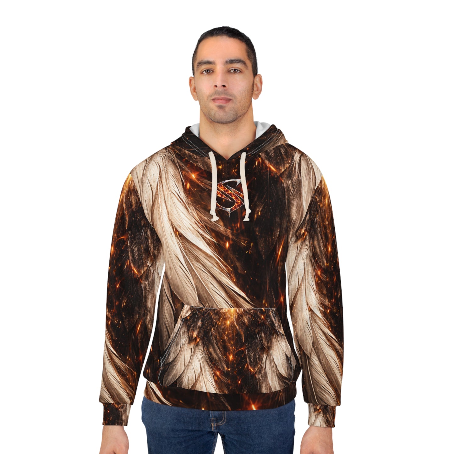 The Seraphic Plumes // Phoenix Ember Hoodie