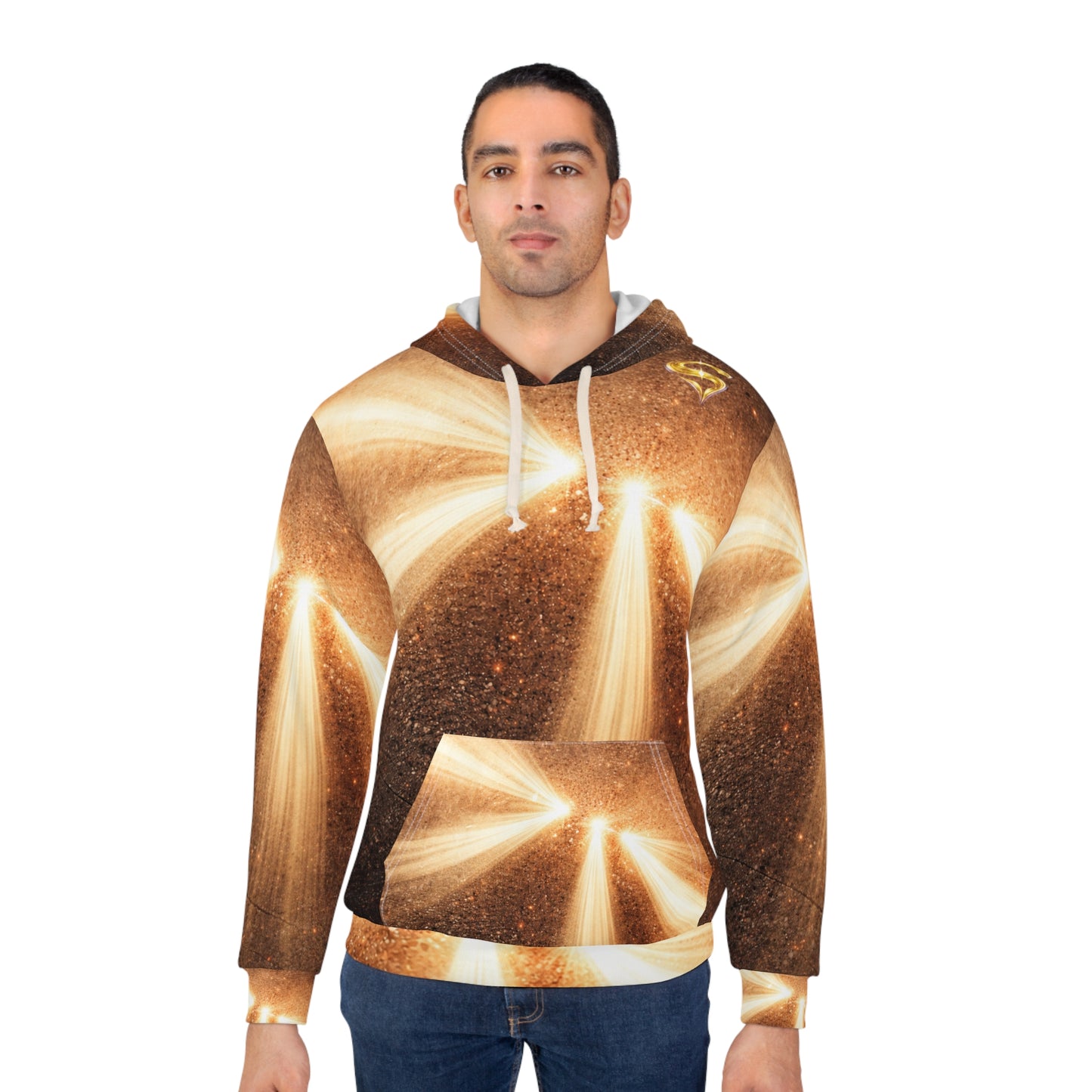 Lux Veritatis: The Celestial Beacon Hoodie
