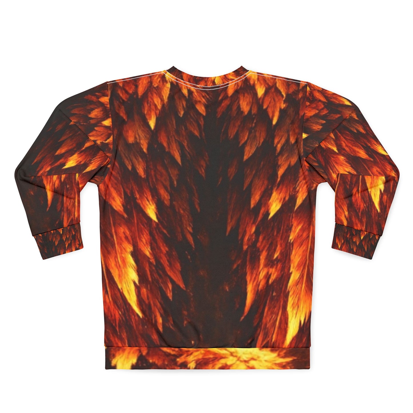 SPIRYLIT "Inferno Seraph" All-Over Print Divine Wings Sweatshirt