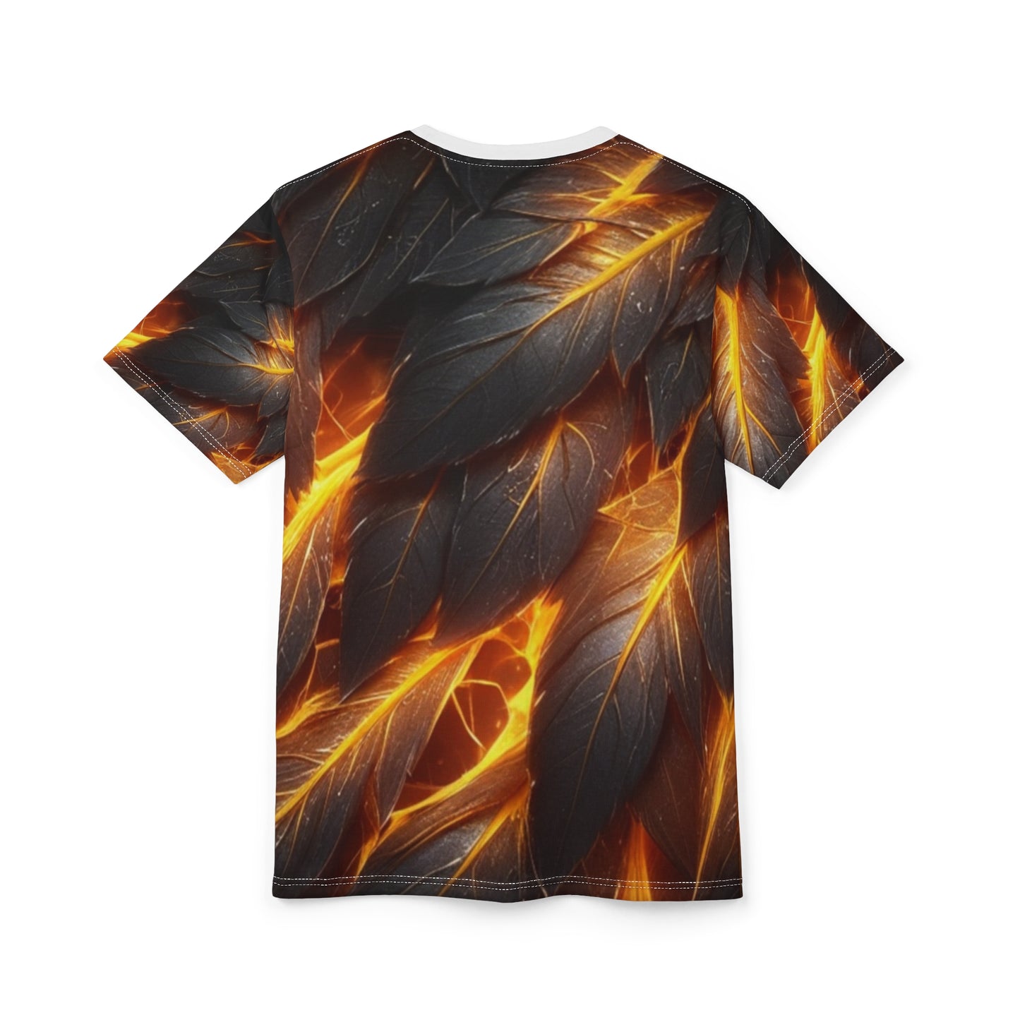 SPIRYLIT "Obsidian Ember" Divine Wings All-Over Print Tee