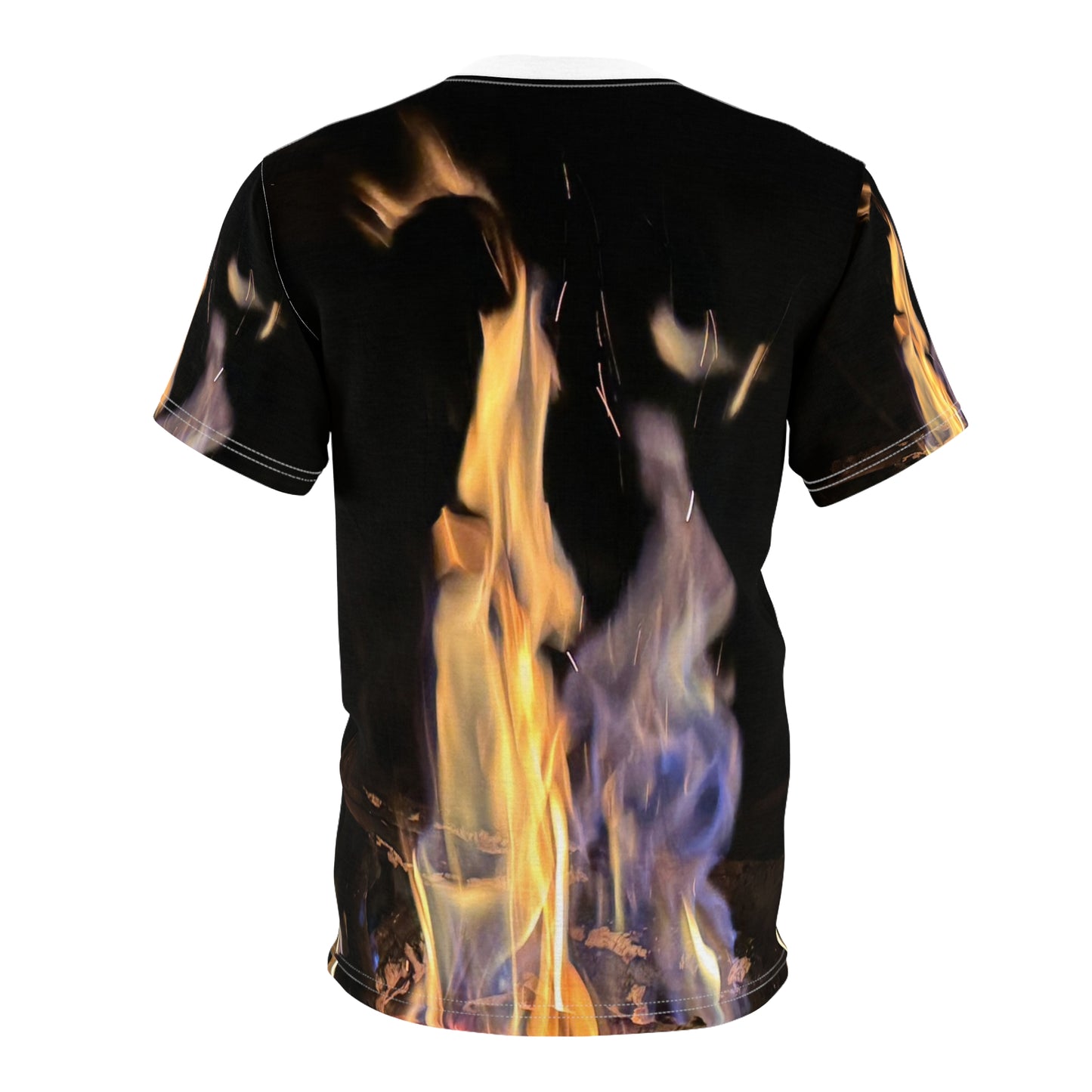 🔥 IGNIS VERITATIS — Twin Flame Tee 🔥 SPIRYLIT All-Over Print | Unisex | Fire of Truth Edition