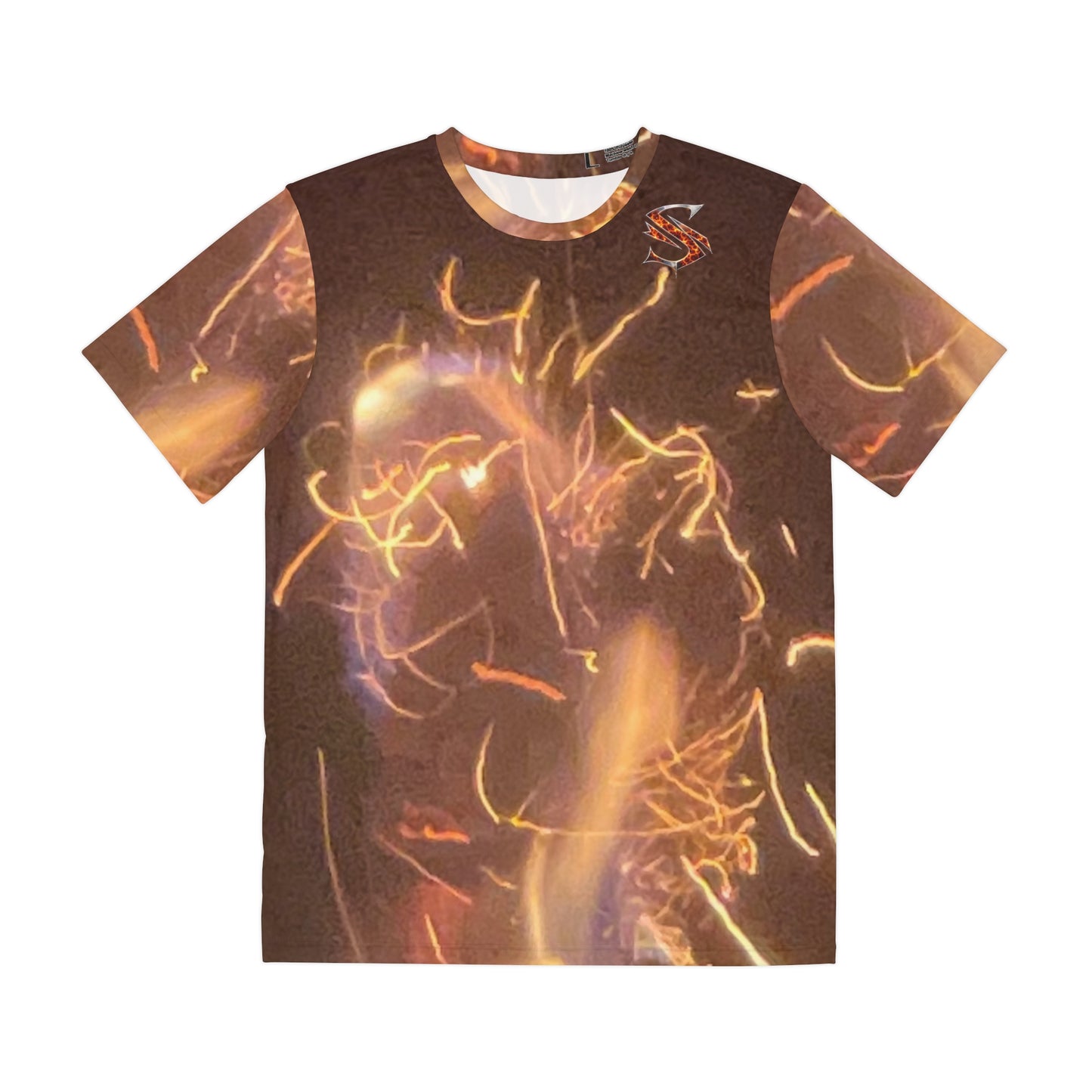 Abstract Light Streaks Men's Tee