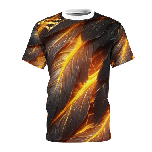 SPIRYLIT "Obsidian Ember" Divine Wings All-Over Print Tee