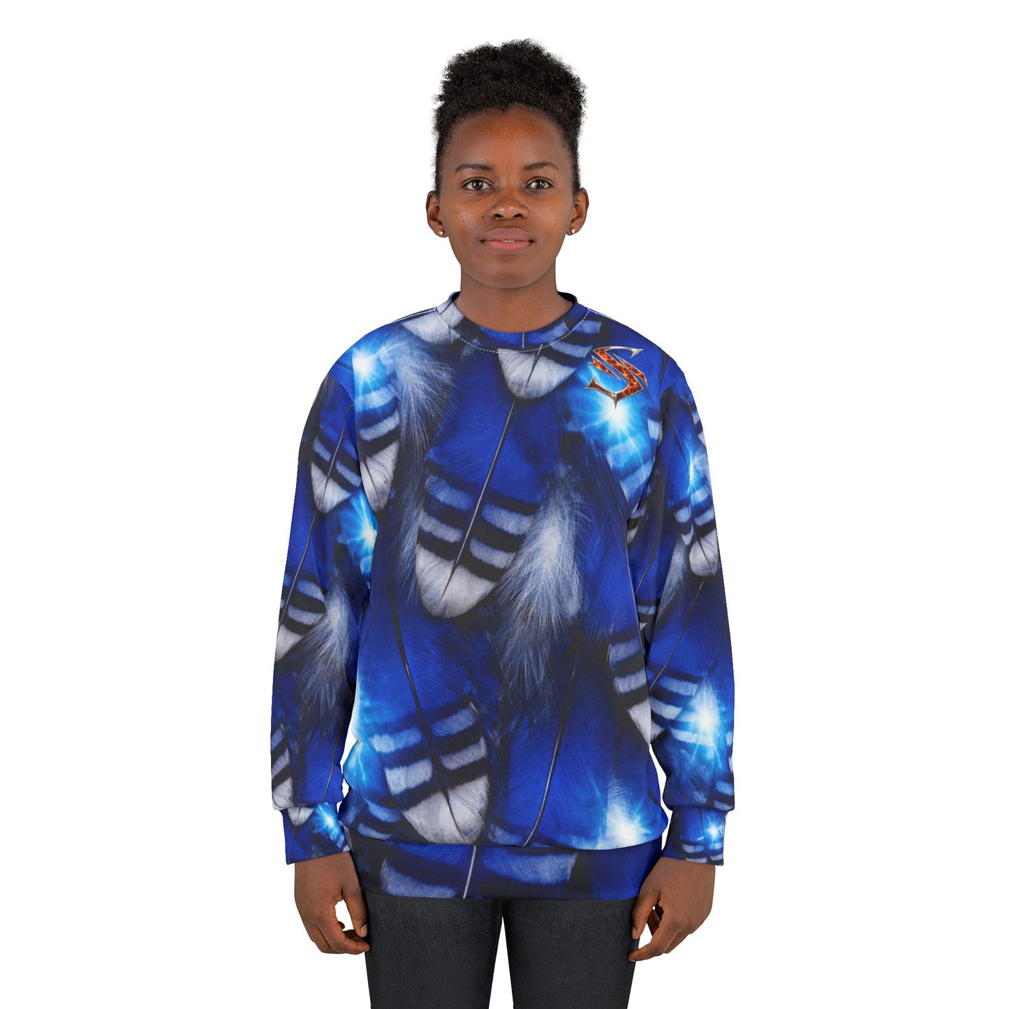 Seraphic Plumes™ Luminous AOP Sweatshirt