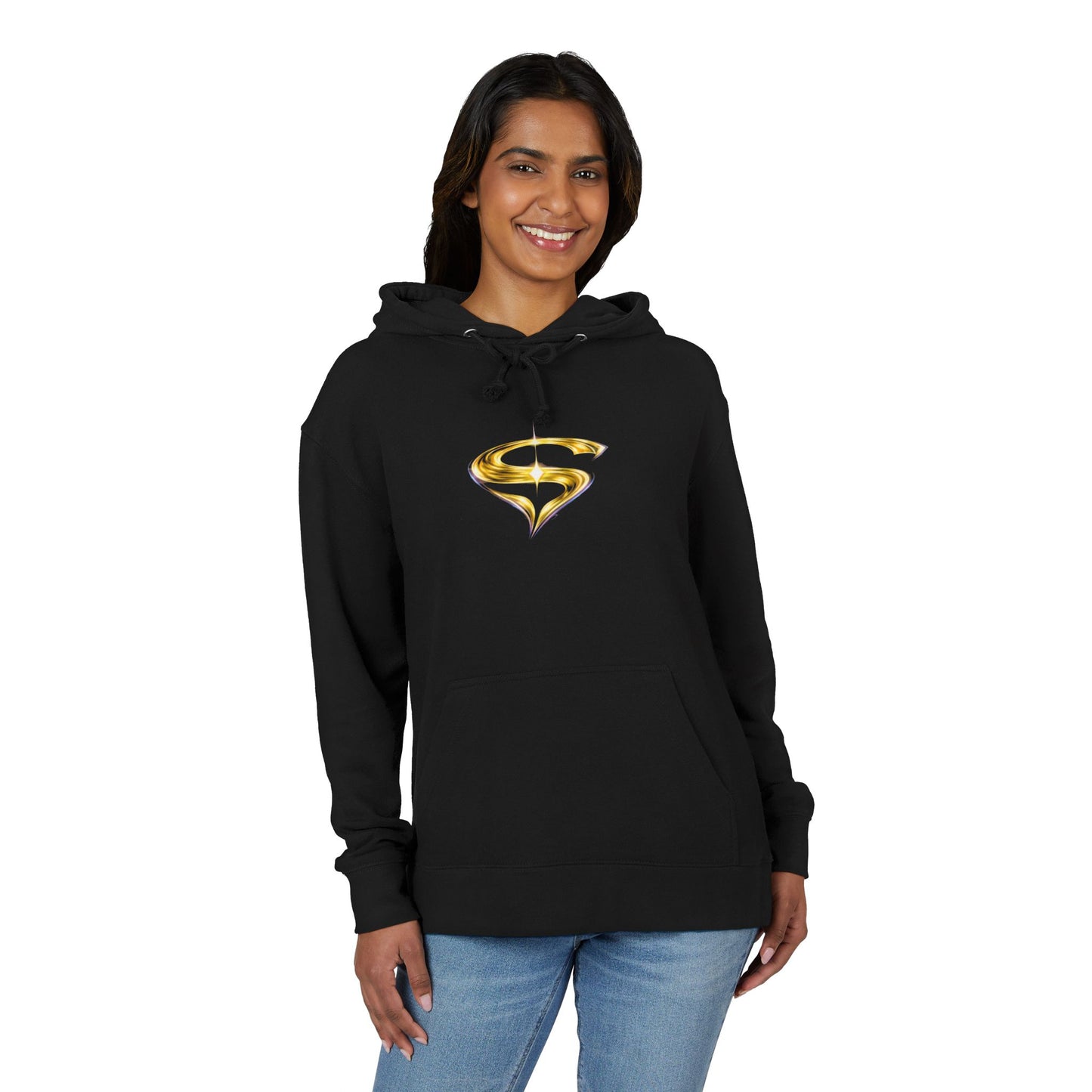 SPIRYLIT "Golden Guardian" Ascension Hoodie Subtitle: Armor for the Awakened Soul.