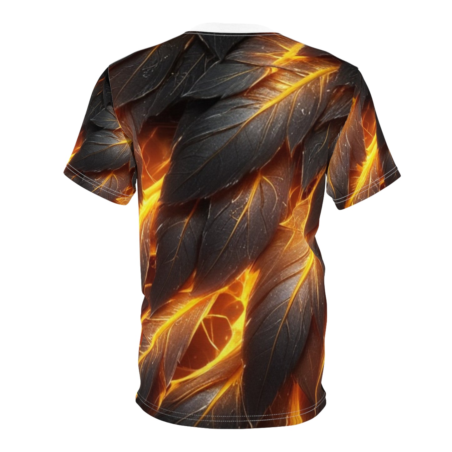 SPIRYLIT "Obsidian Ember" Divine Wings All-Over Print Tee