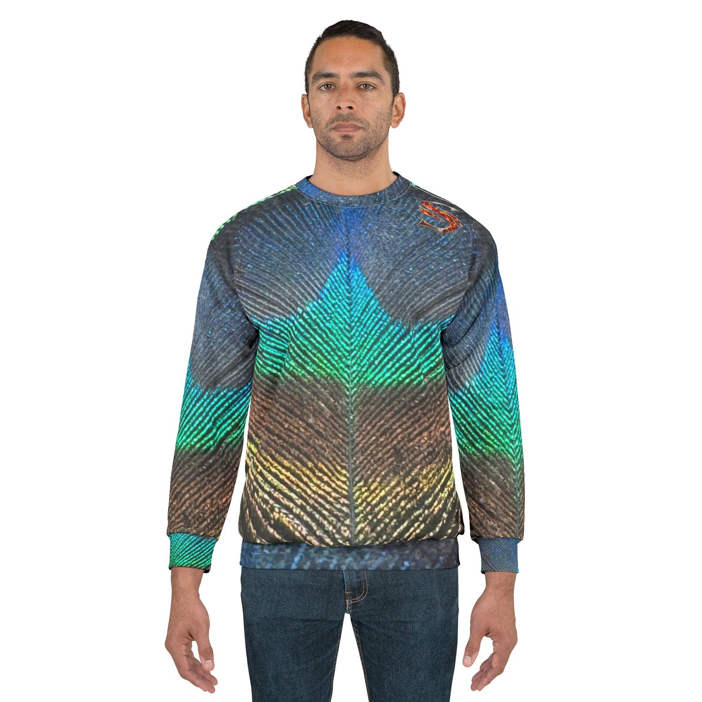 The Seraphic Plumes // Iridescent Vision Sweatshirt