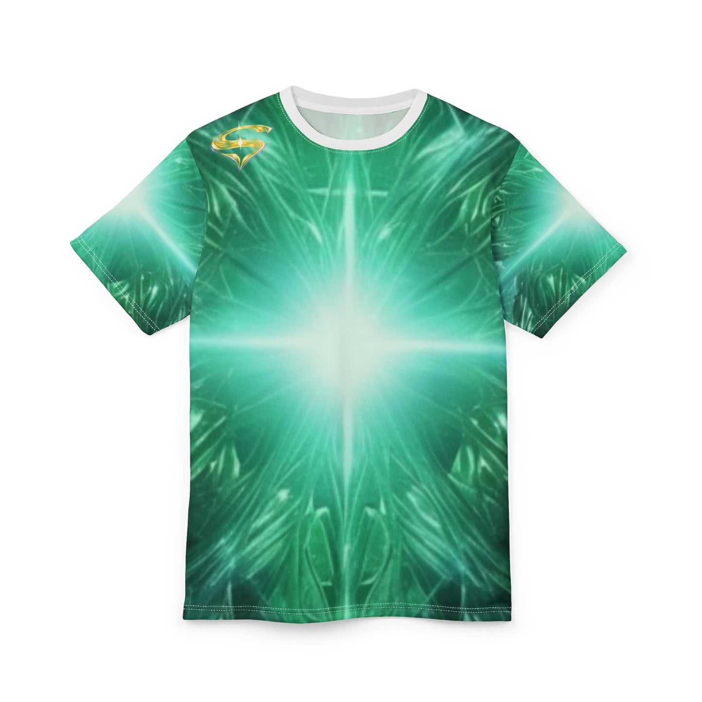 Lux Veritatis: The Emerald Resonance Tee (AOP)
