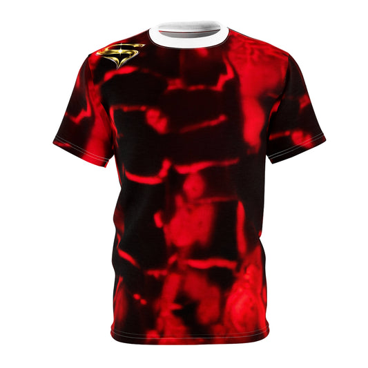 SPIRYLIT Crimson Ember — Molten Fire AOP Tee