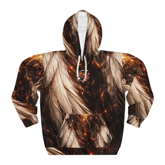 The Seraphic Plumes // Phoenix Ember Hoodie