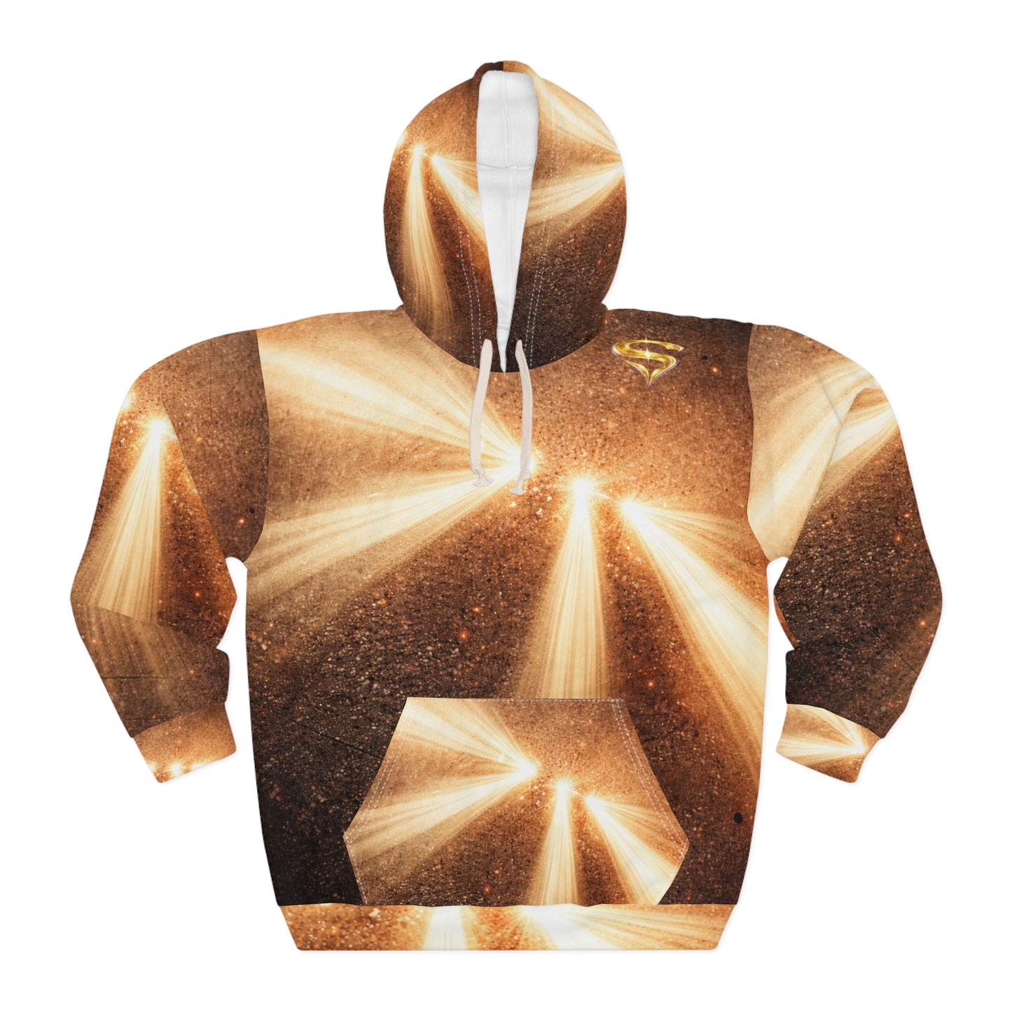 Lux Veritatis: The Celestial Beacon Hoodie