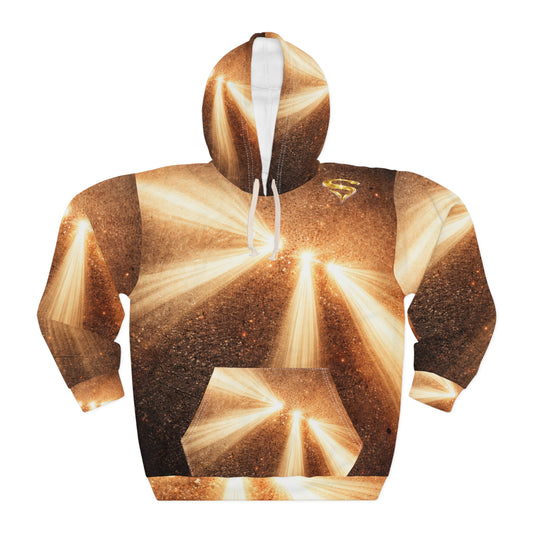 Lux Veritatis: The Celestial Beacon Hoodie