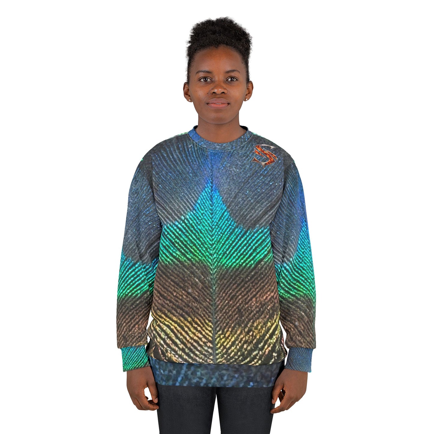 The Seraphic Plumes // Iridescent Vision Sweatshirt