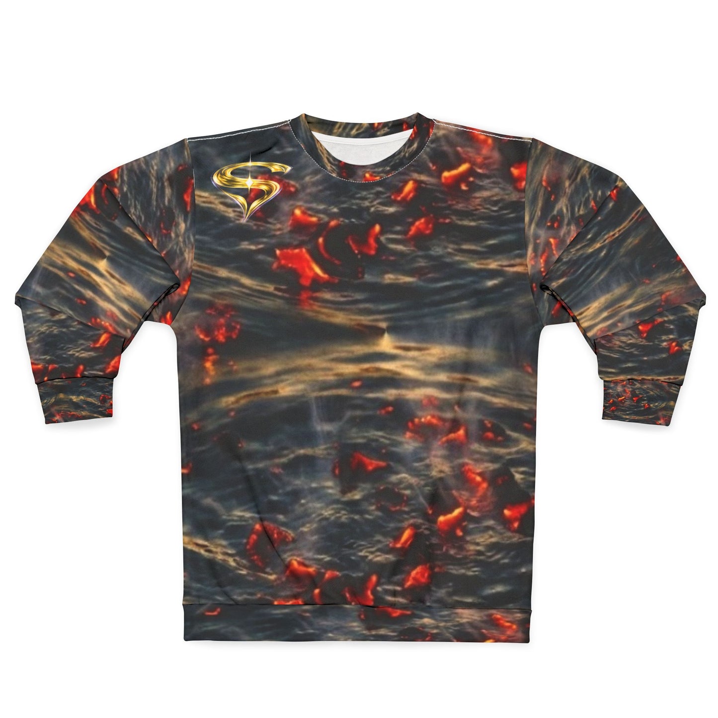 Embers Beneath the Waters™ Crewneck — SPIRYLIT Depths Collection