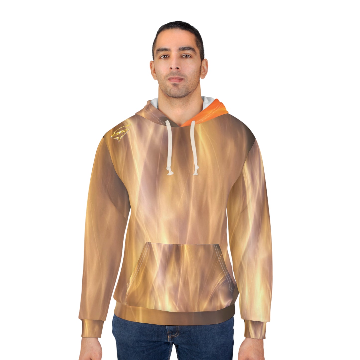 🔥 IGNIS VERITATIS — Twin Flame Hoodie 🔥 SPIRYLIT All-Over Print | Unisex | Fire of Truth Edition