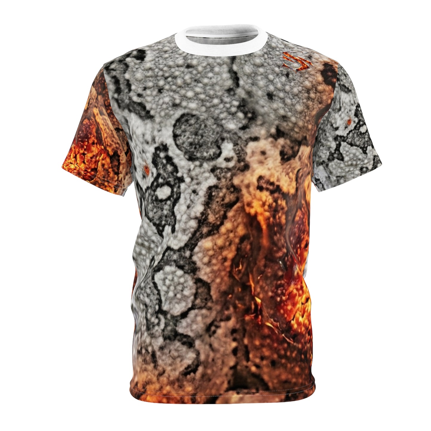 The Inferno Amphibian // Eastern Tree Frog Flame Tee