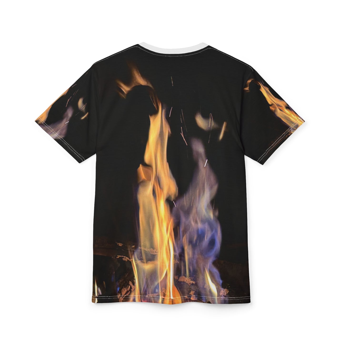 🔥 IGNIS VERITATIS — Twin Flame Tee 🔥 SPIRYLIT All-Over Print | Unisex | Fire of Truth Edition