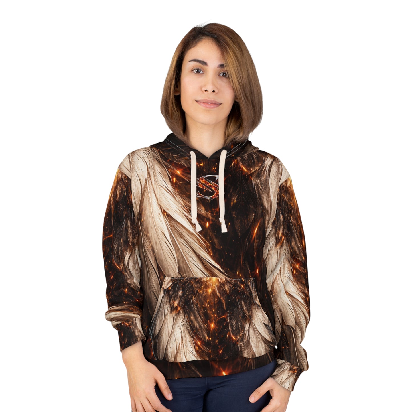 The Seraphic Plumes // Phoenix Ember Hoodie
