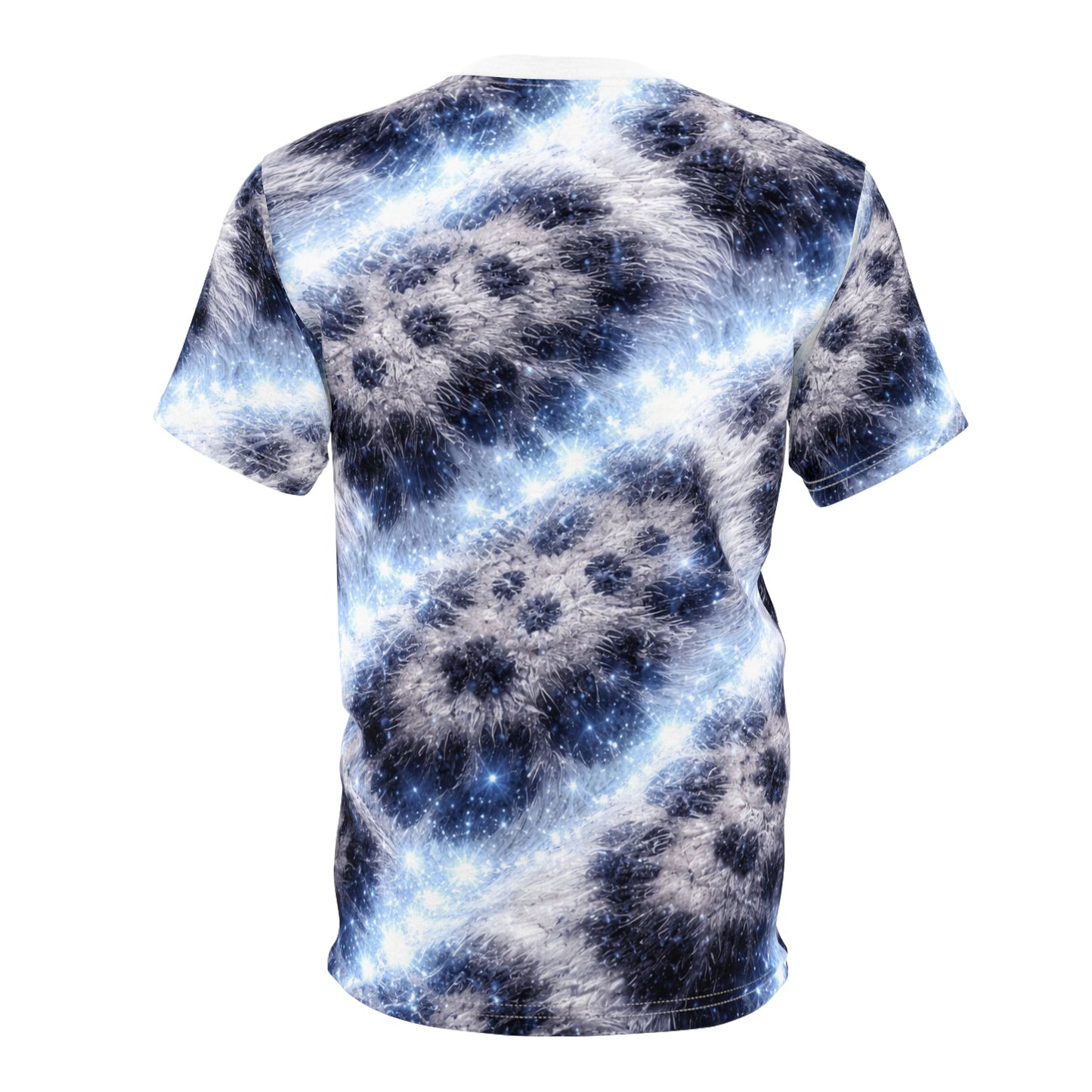 Celestial Dominion: The "Frost Strike" All-Over Print Tee by SPIRYLIT
