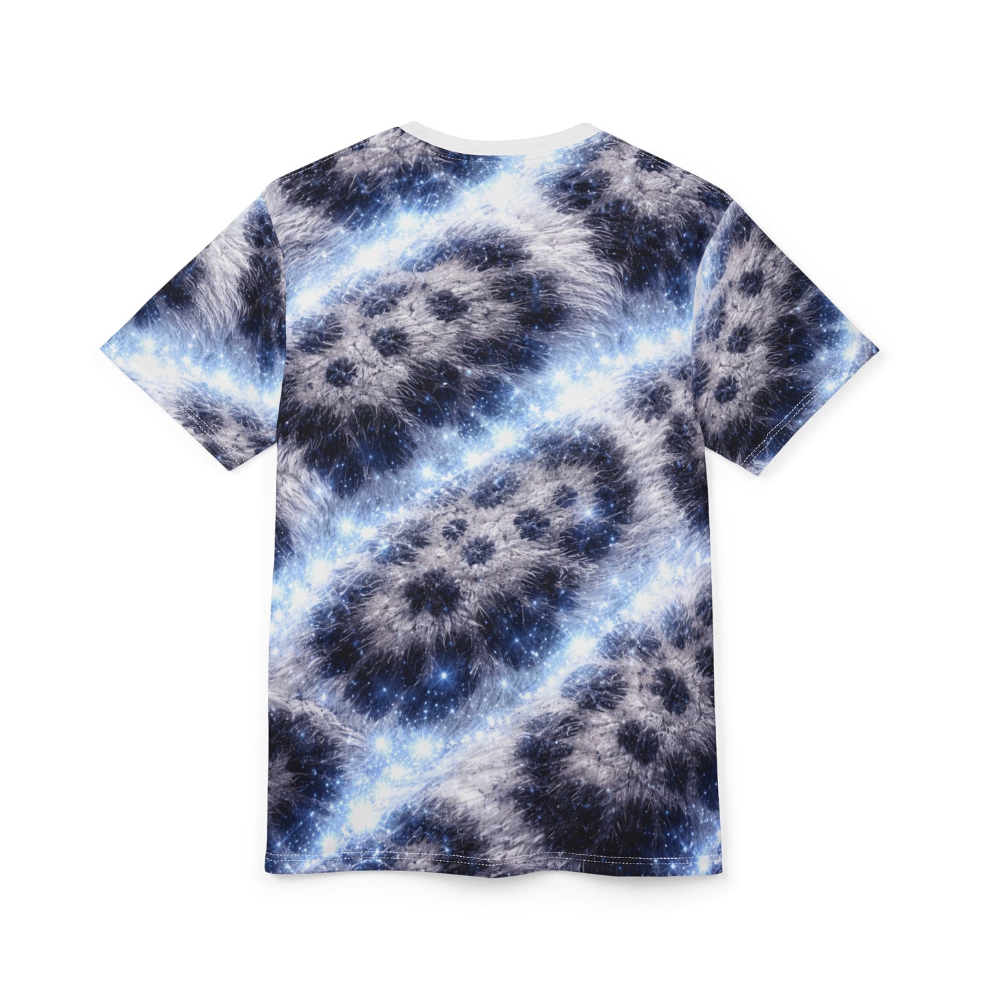 Celestial Dominion: The "Frost Strike" All-Over Print Tee by SPIRYLIT